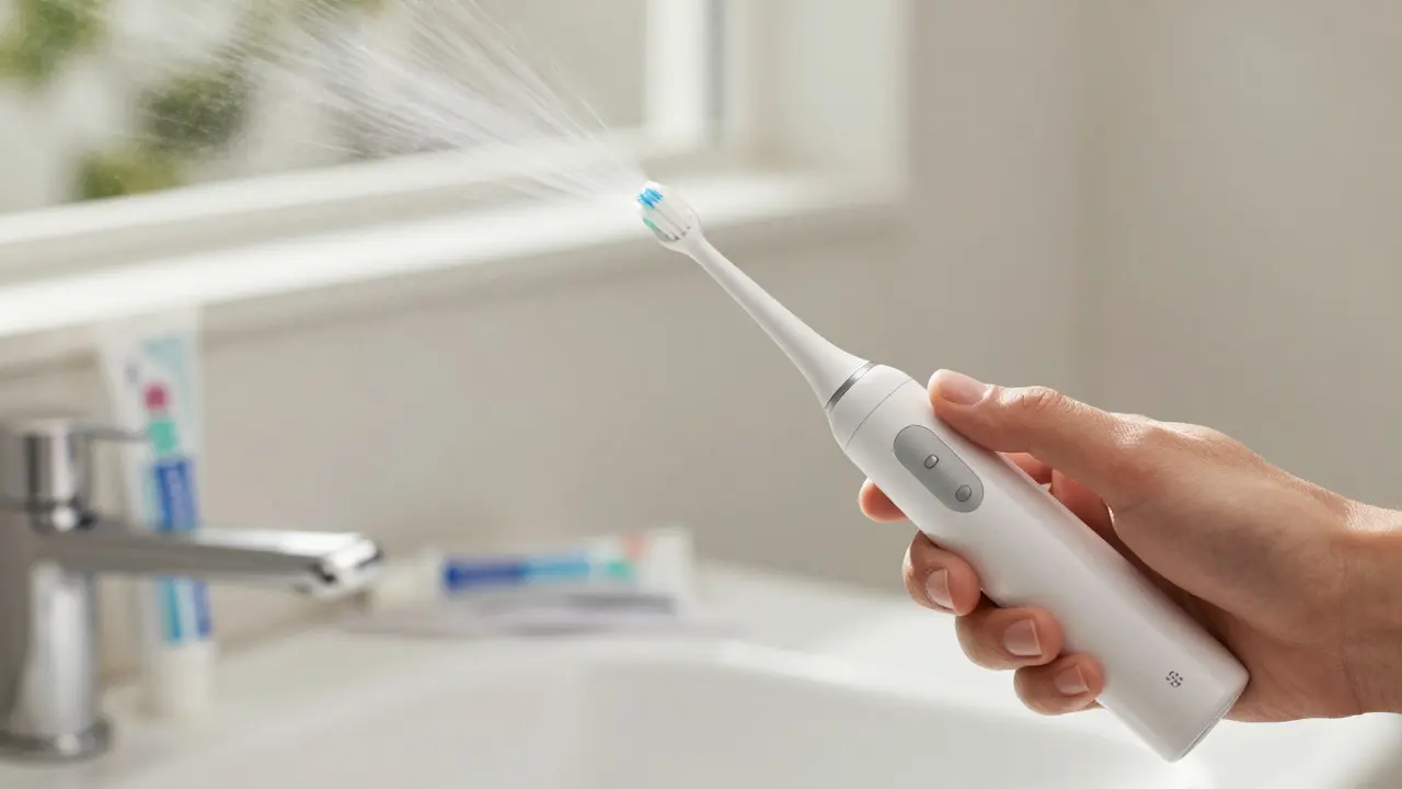 Jak funguje ultrazvukový čistič zubů a proč je lepší než bělicí pásky