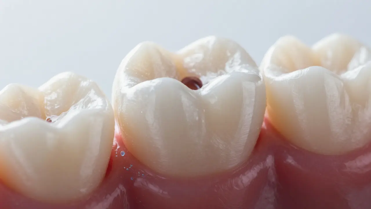 Co pomáhá na díru v zubu? Okamžitá pomoc a řešení s keramickými rovnátky